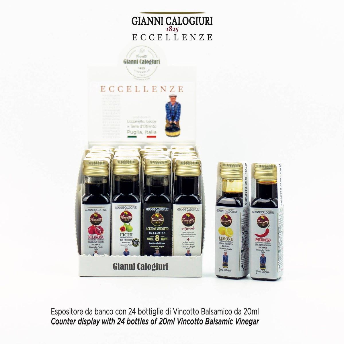 Cadeaupakket Excellence - 20 ml flesje Balsamico Vincotto