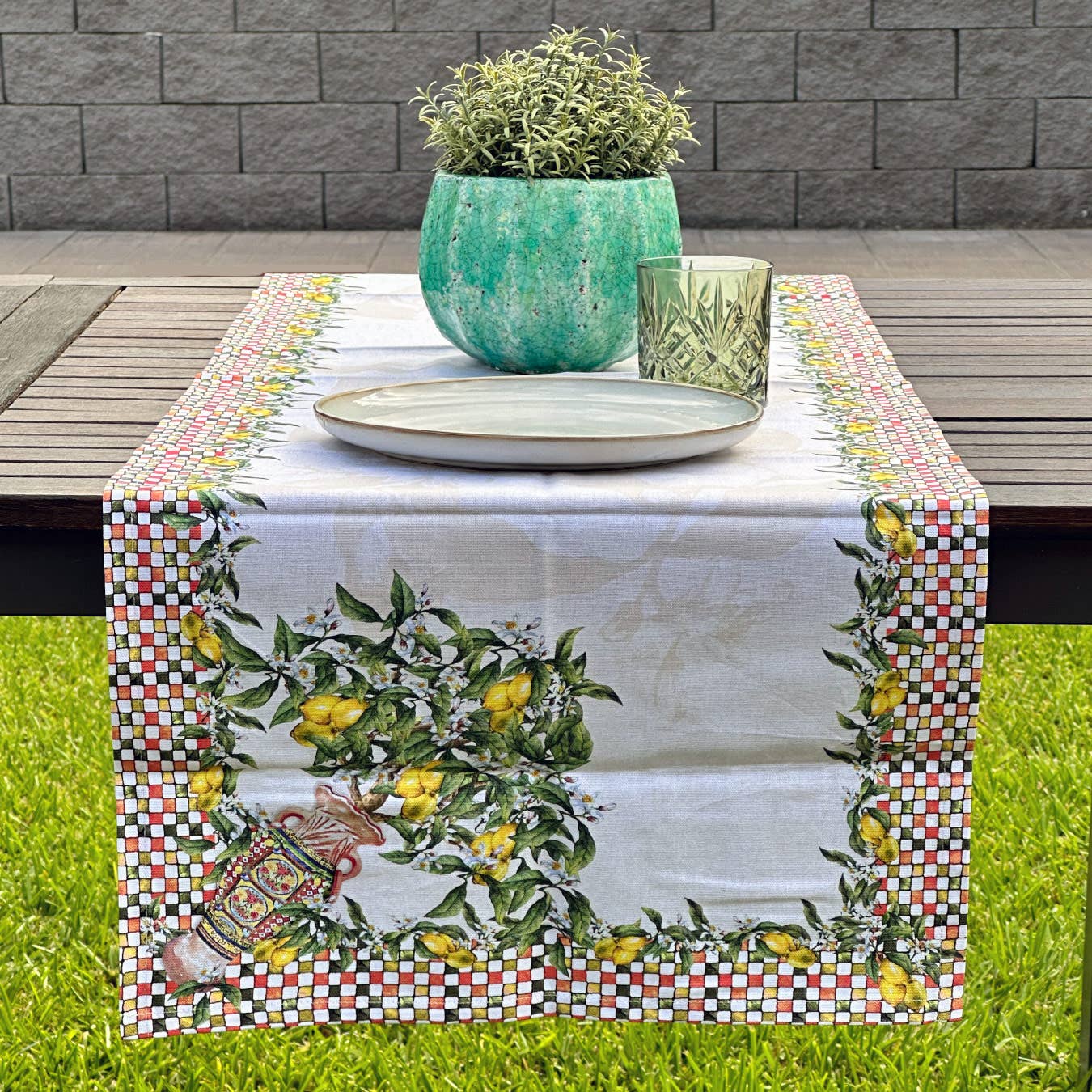 Runner Lemon 45x150 cm - Sicilian vibes-collectie