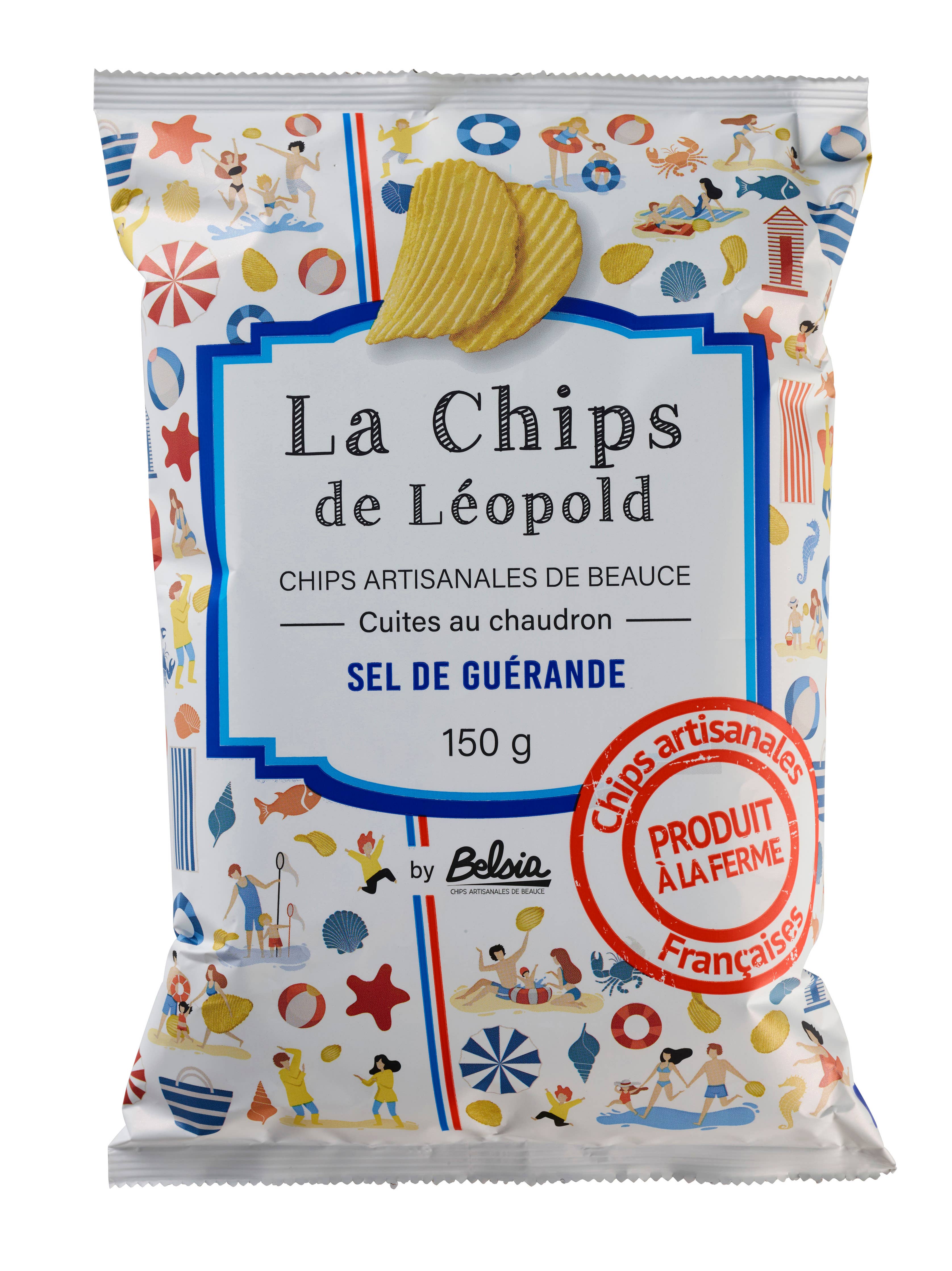 De chips van Léopold - Guérande-zout - 150 g