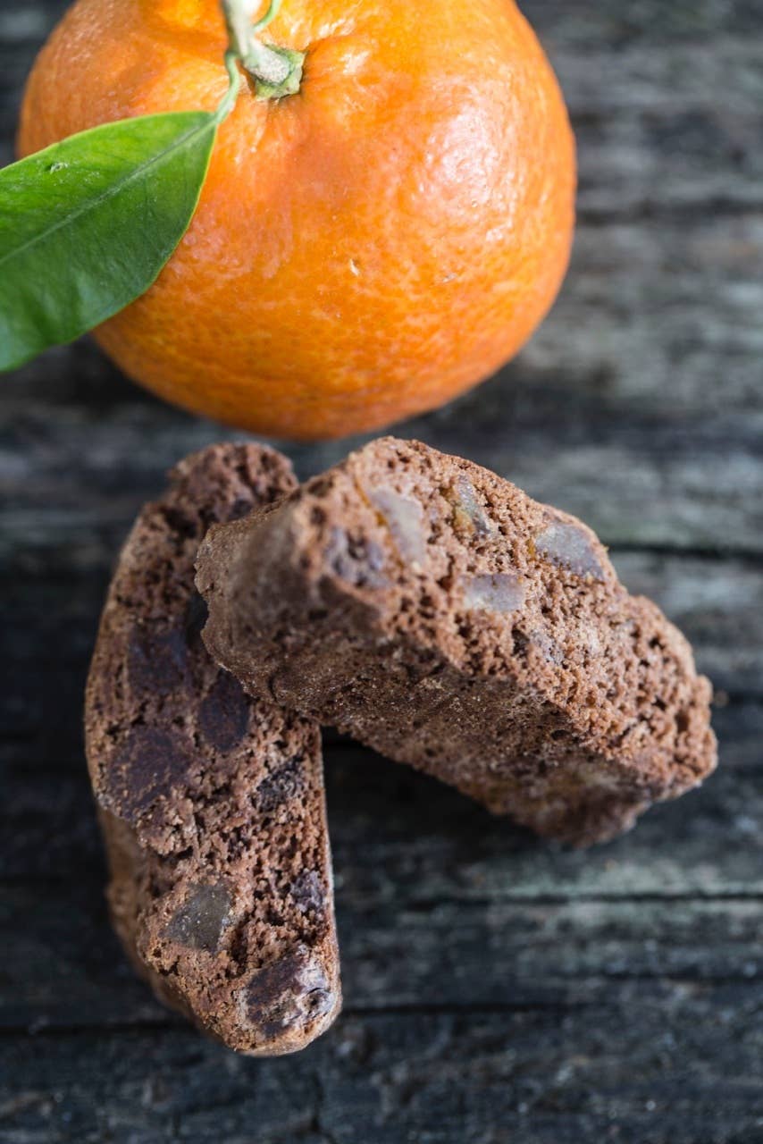 Biscuit met chocolade en sinaasappel 200 g
