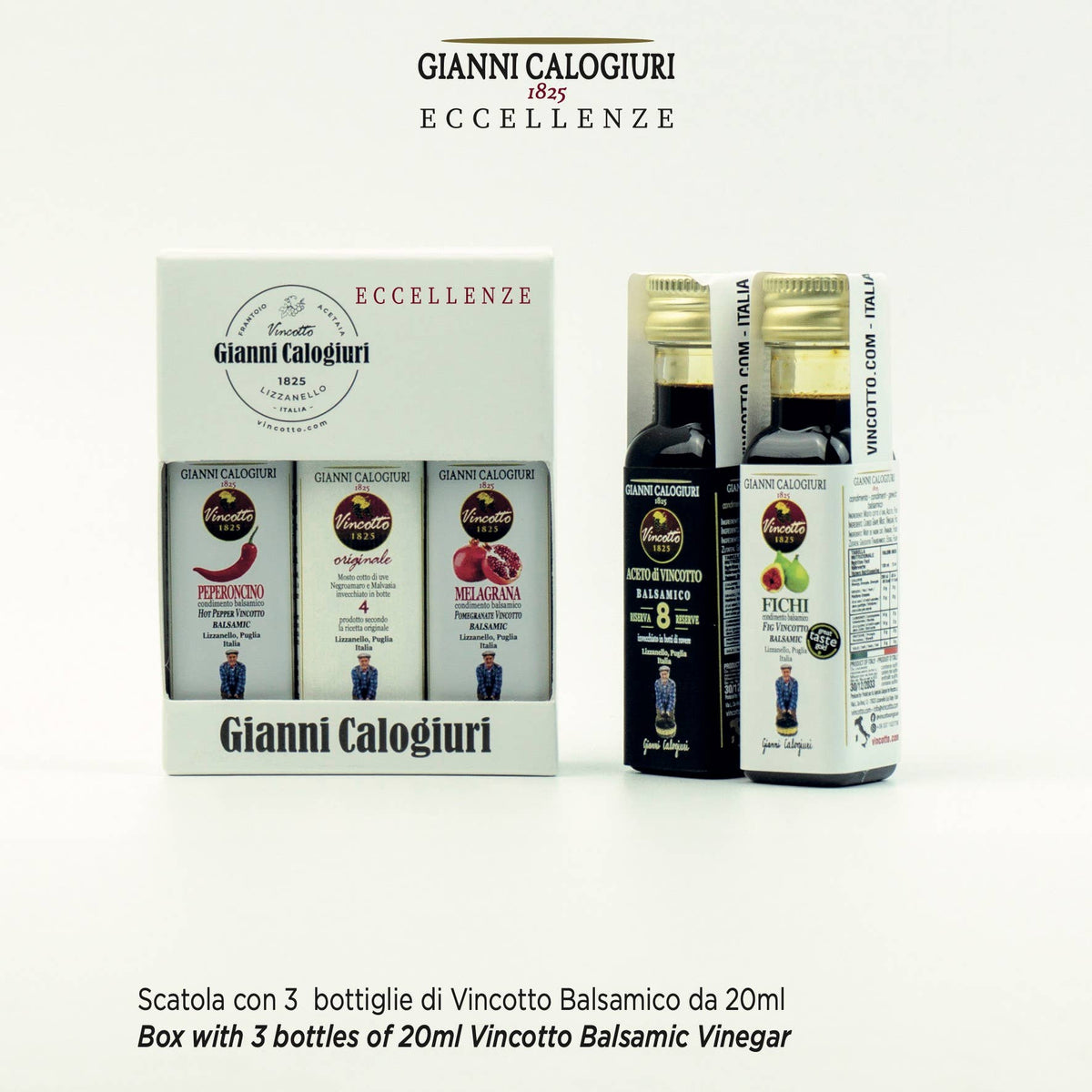 Cadeaupakket Excellence - 20 ml flesje Balsamico Vincotto