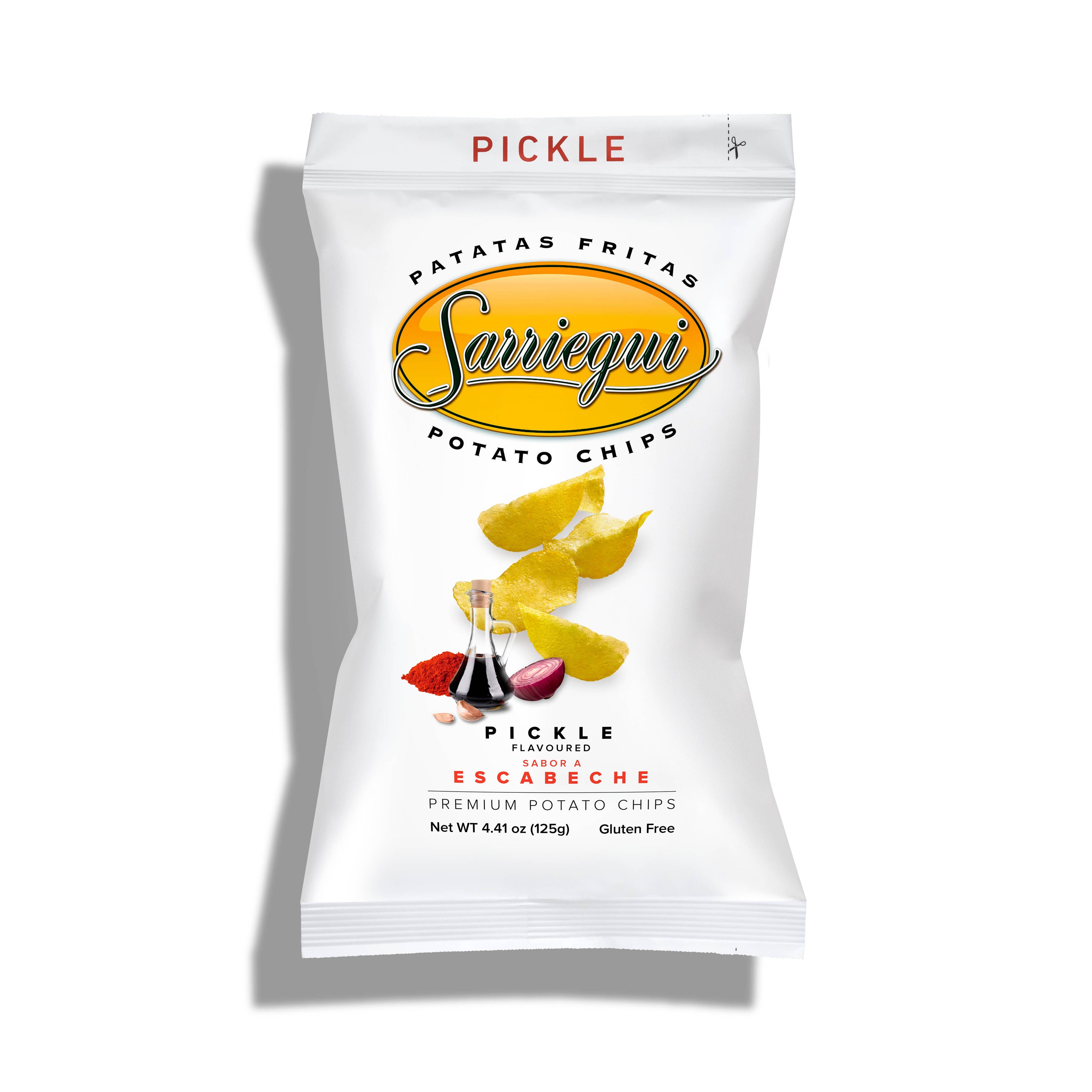 Aardappelchips 125 g zoet/zuur