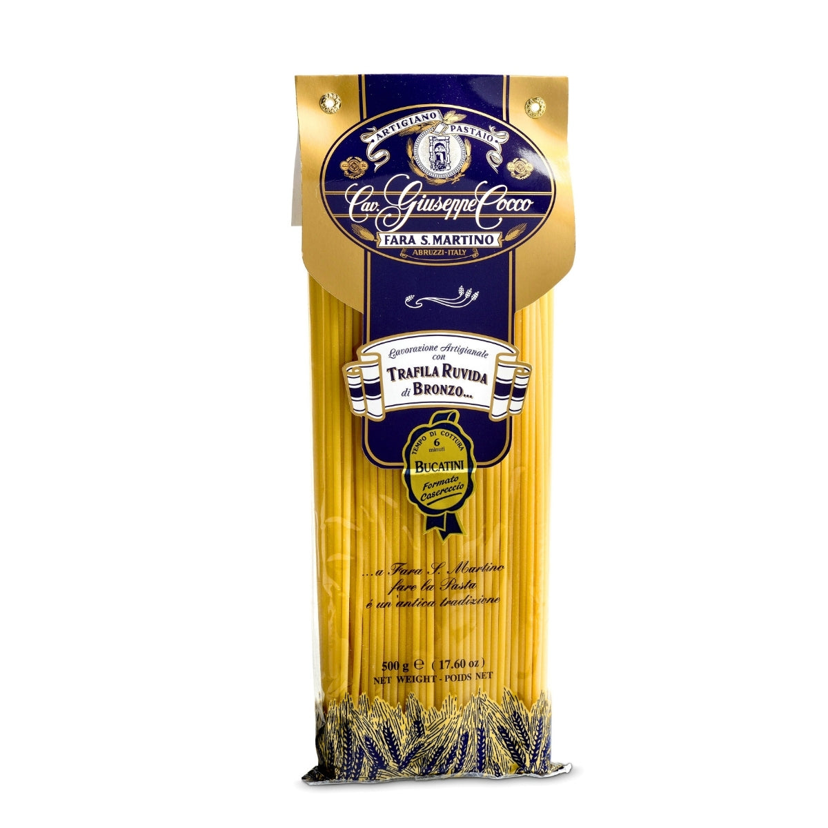 bucatini pasta giuseppe cocco 500g