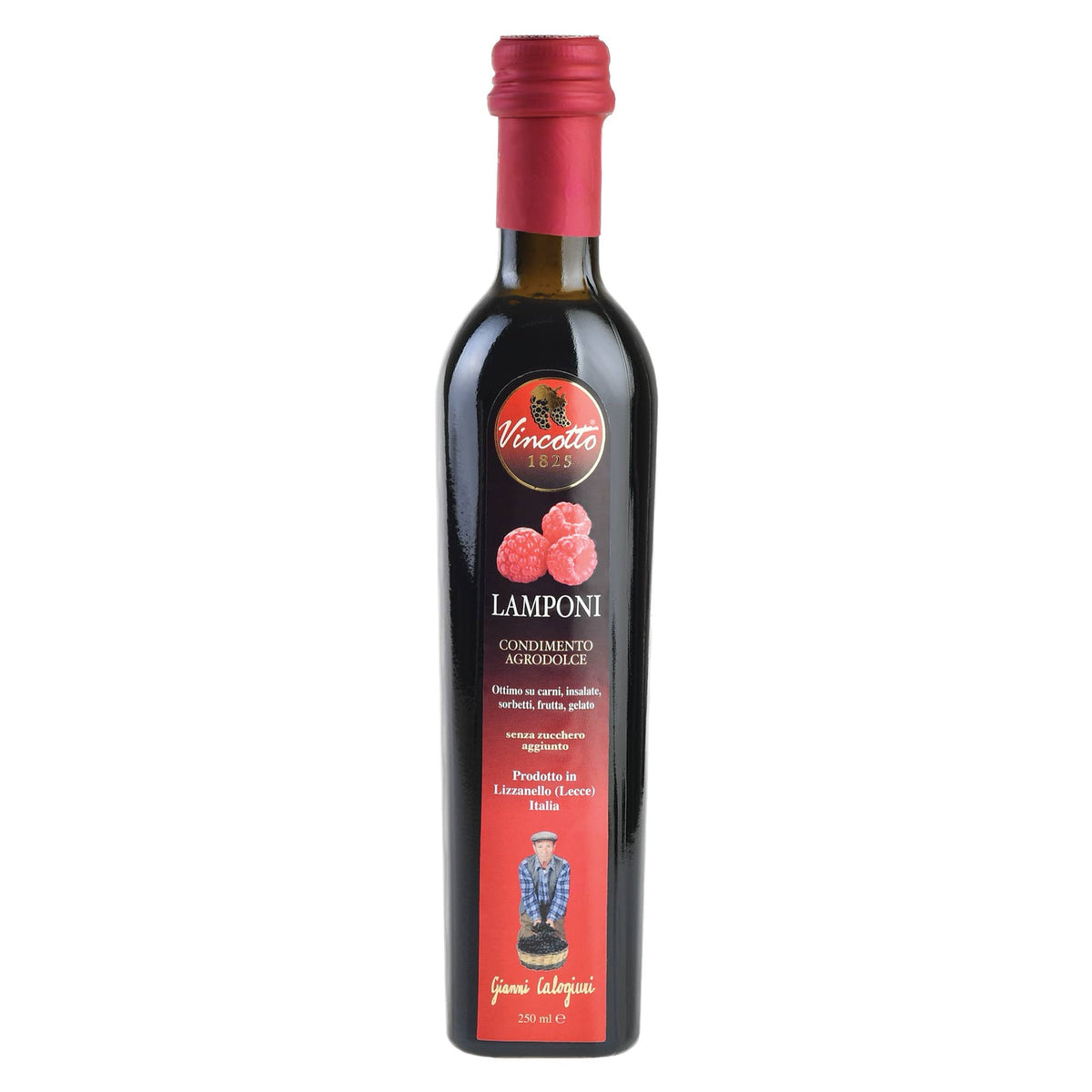 Vincotto met frambozen – Ambachtelijk zoetzuur condiment | Calogiuri, Puglia