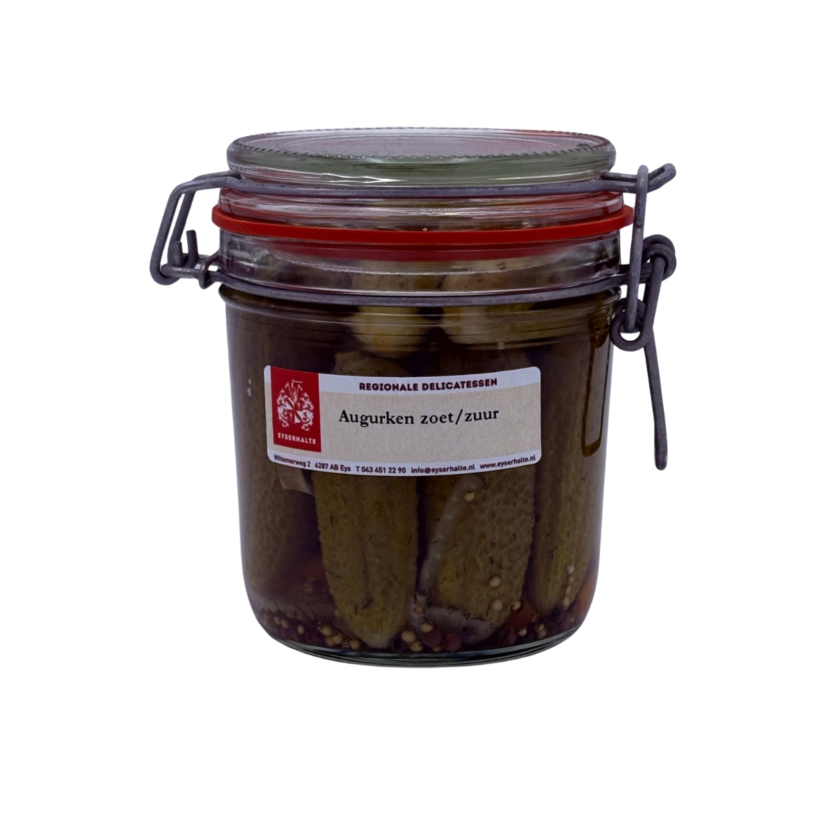 Limburgse Augurken zoet zuur 450ml