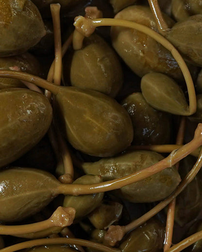 Kappertjes in pekel met steeltje - Kappertjes in pekel (280g)