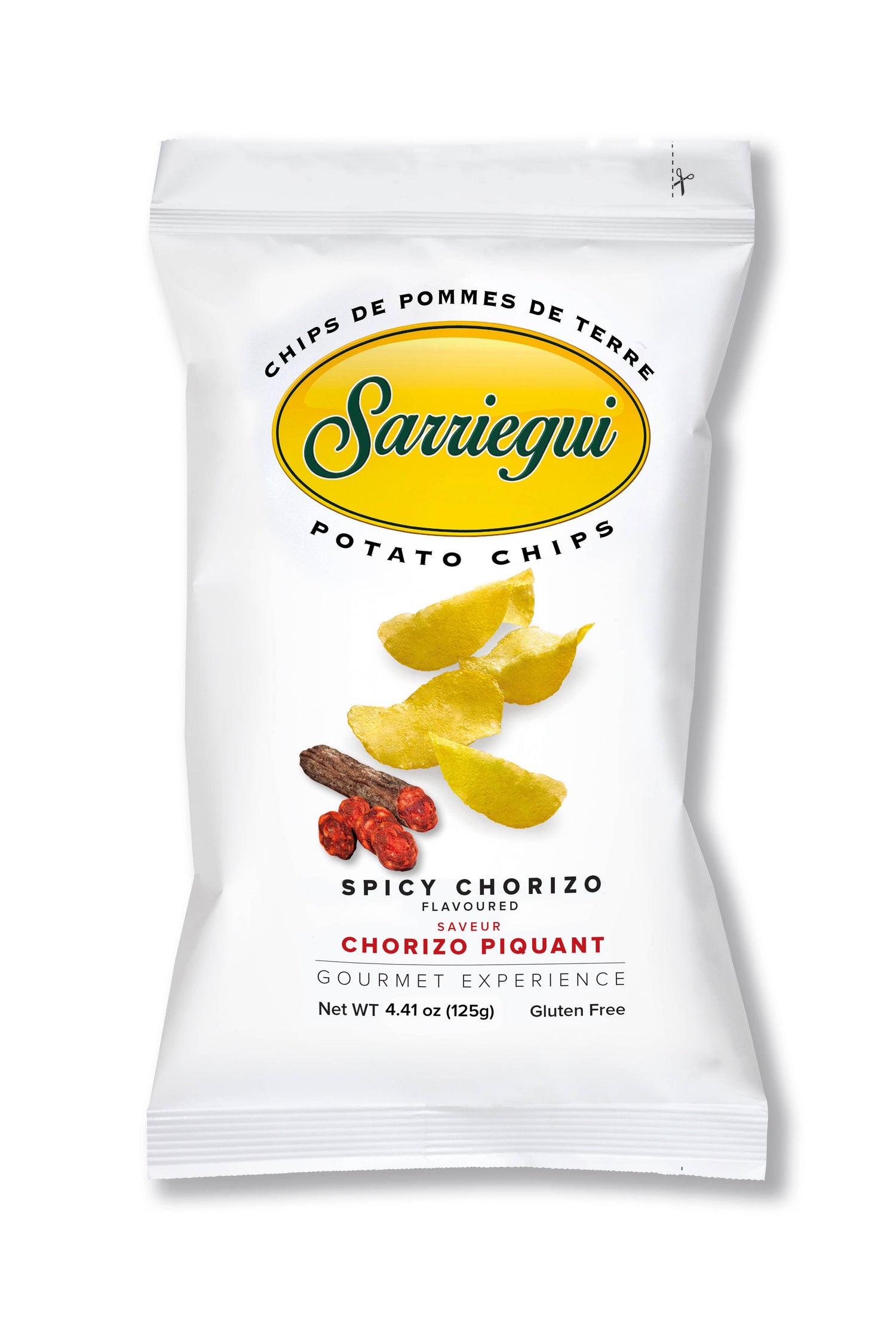 Chips met pittige chorizosmaak 125 g