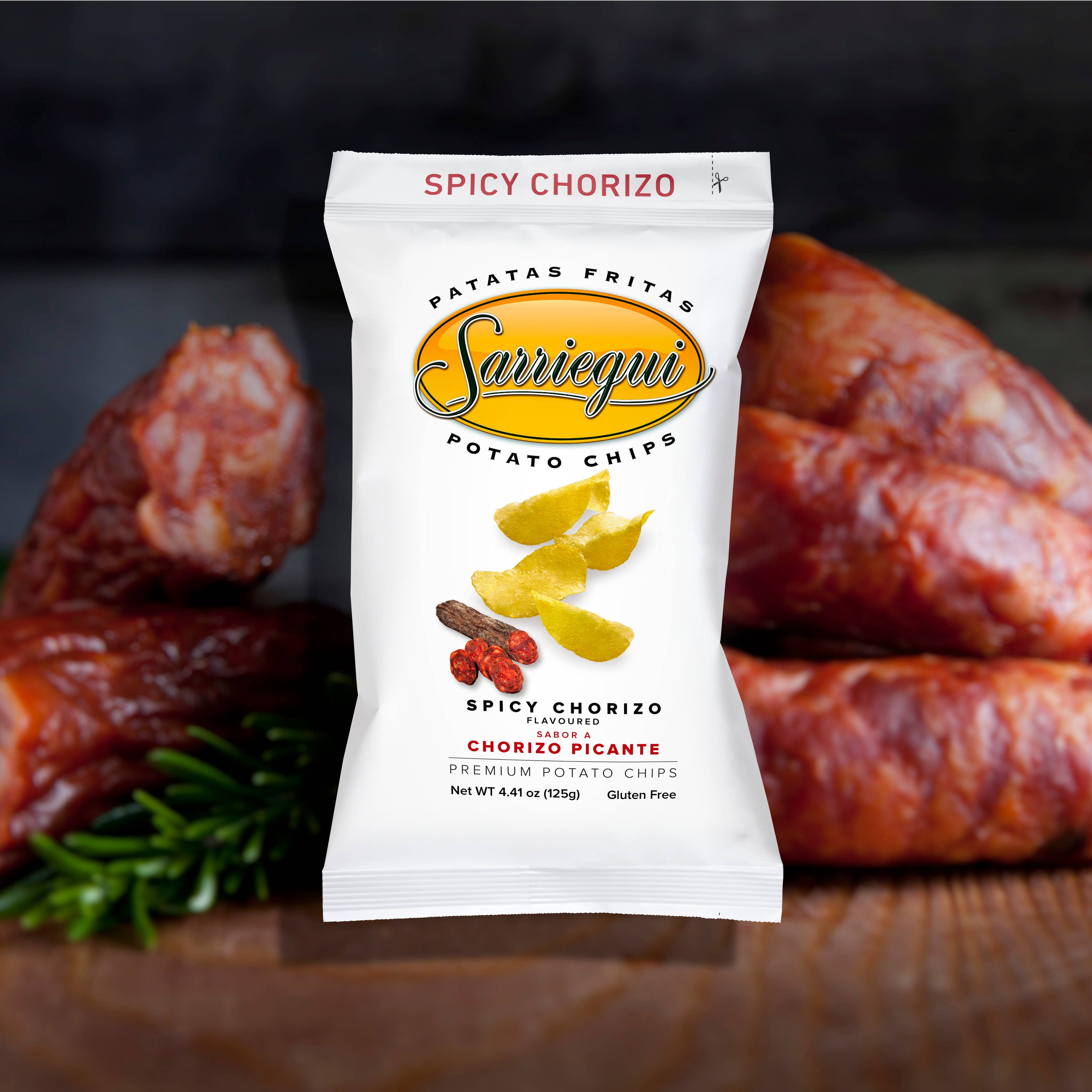 Chips met pittige chorizosmaak 125 g