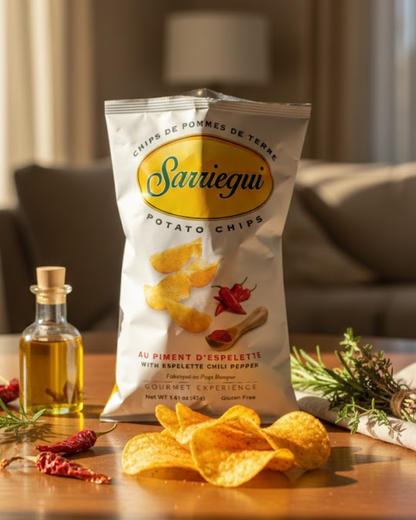 Aardappelchips 125 g met Espelette-peper