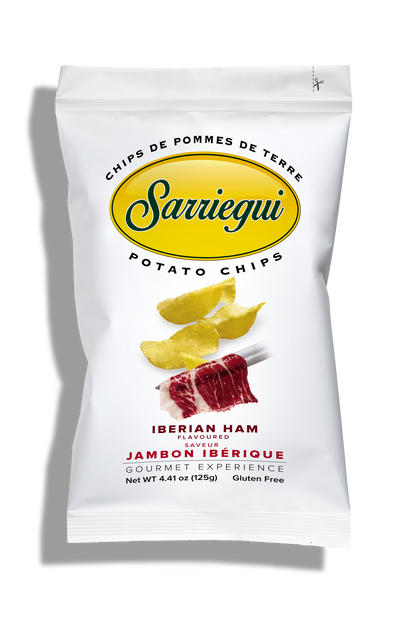 Chips met authentieke iberische ham smaak 125 g