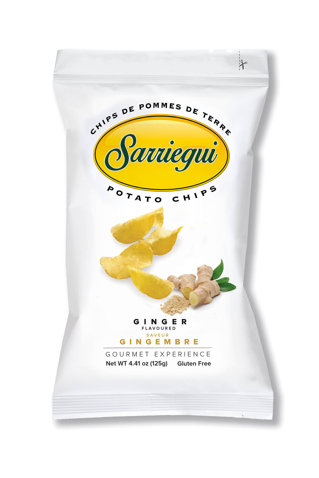 AARDAPPELCHIPS 125 G GEMBER SMAAK