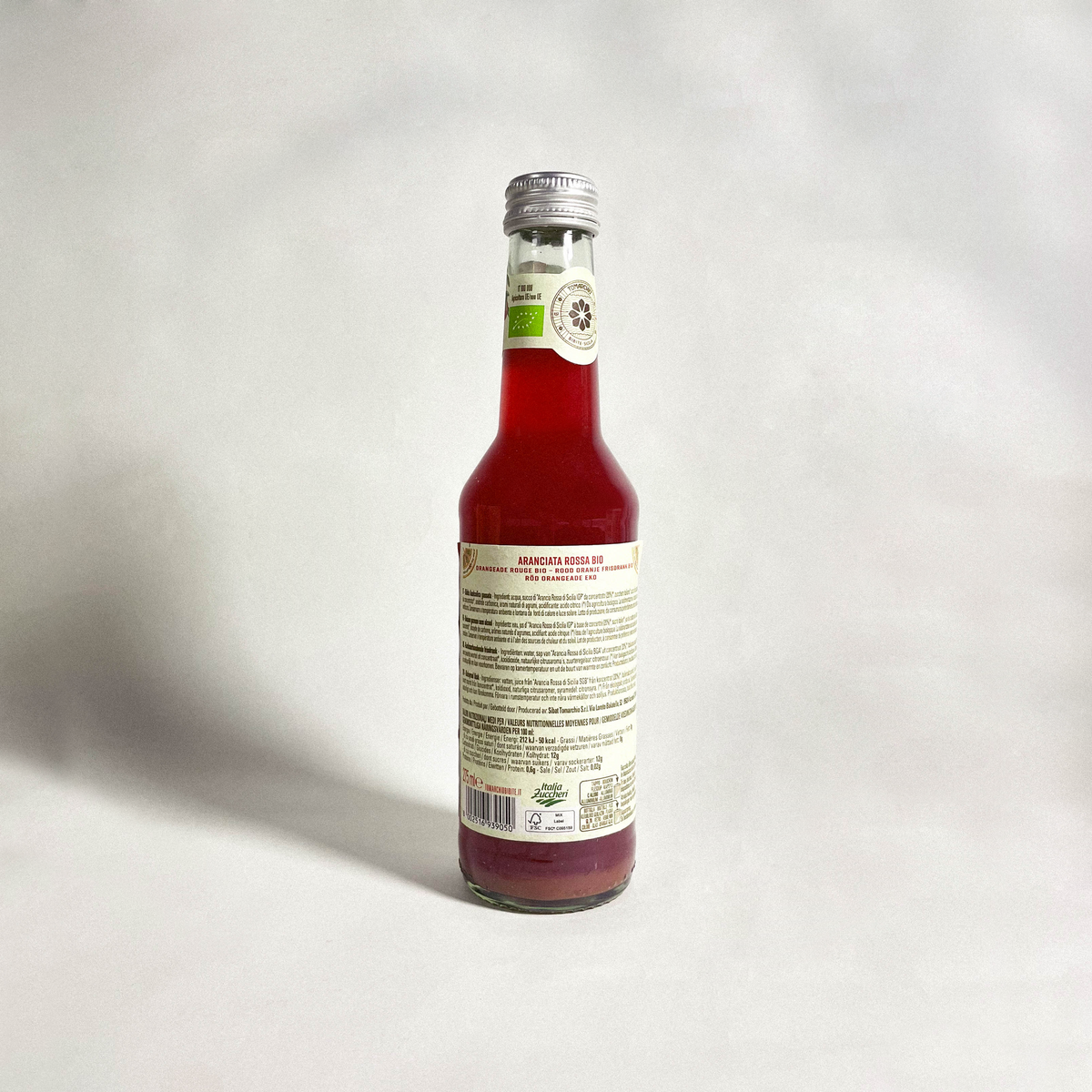 Aranciata Rossa Bio - Limonade van biologische bloedsinaasappel