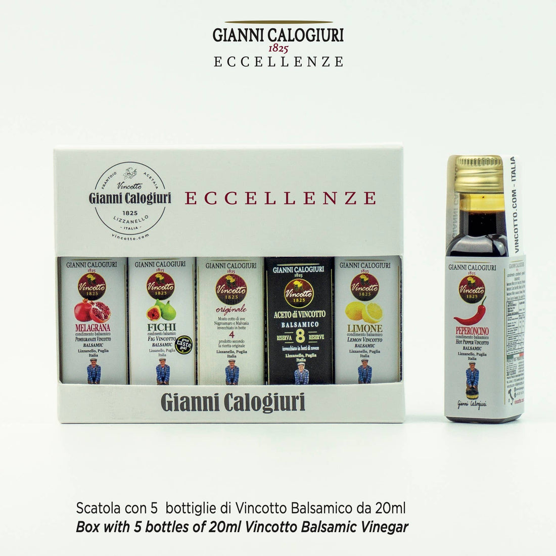 Cadeaupakket Excellence - 20 ml flesje Balsamico Vincotto