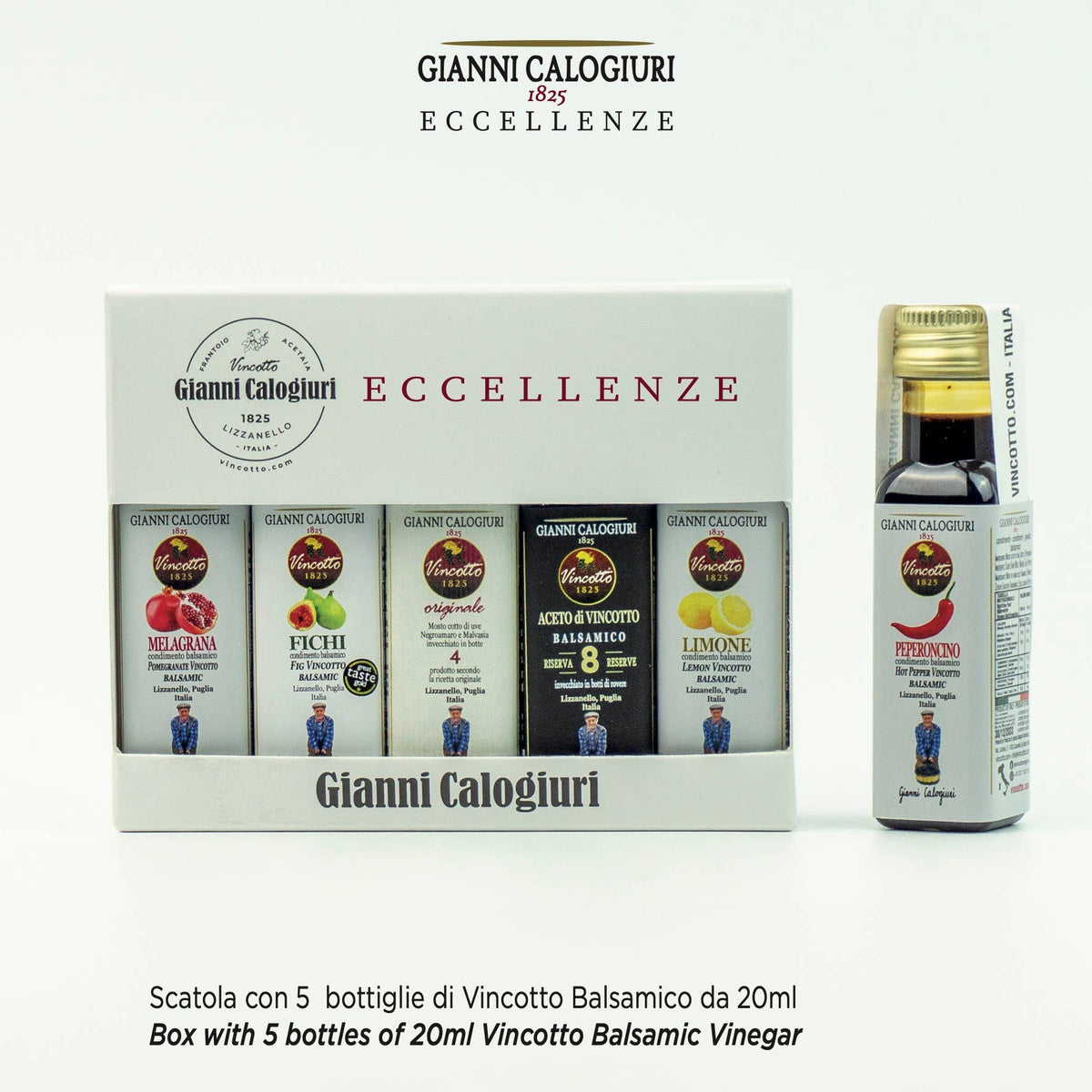 Cadeaupakket Excellence - 20 ml flesje Balsamico Vincotto