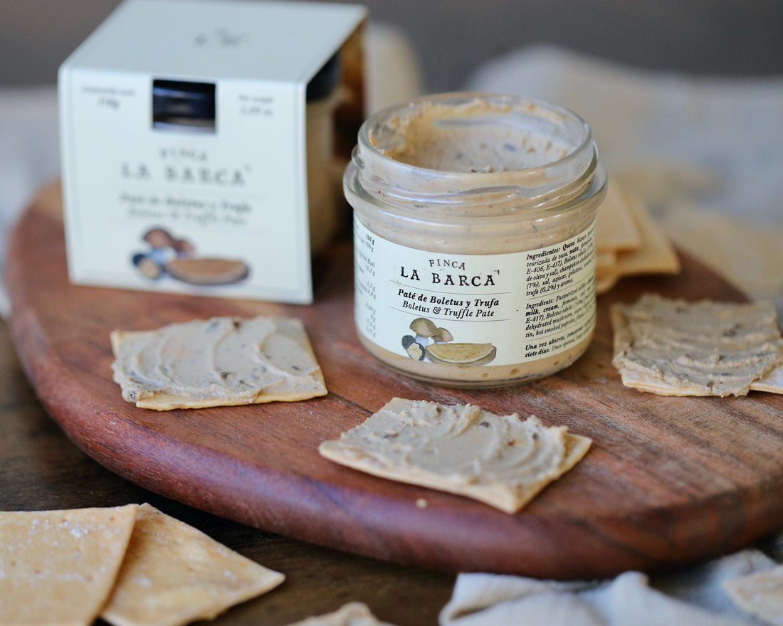 Paté van paddenstoelen en truffel Finca La Barca 110 gr