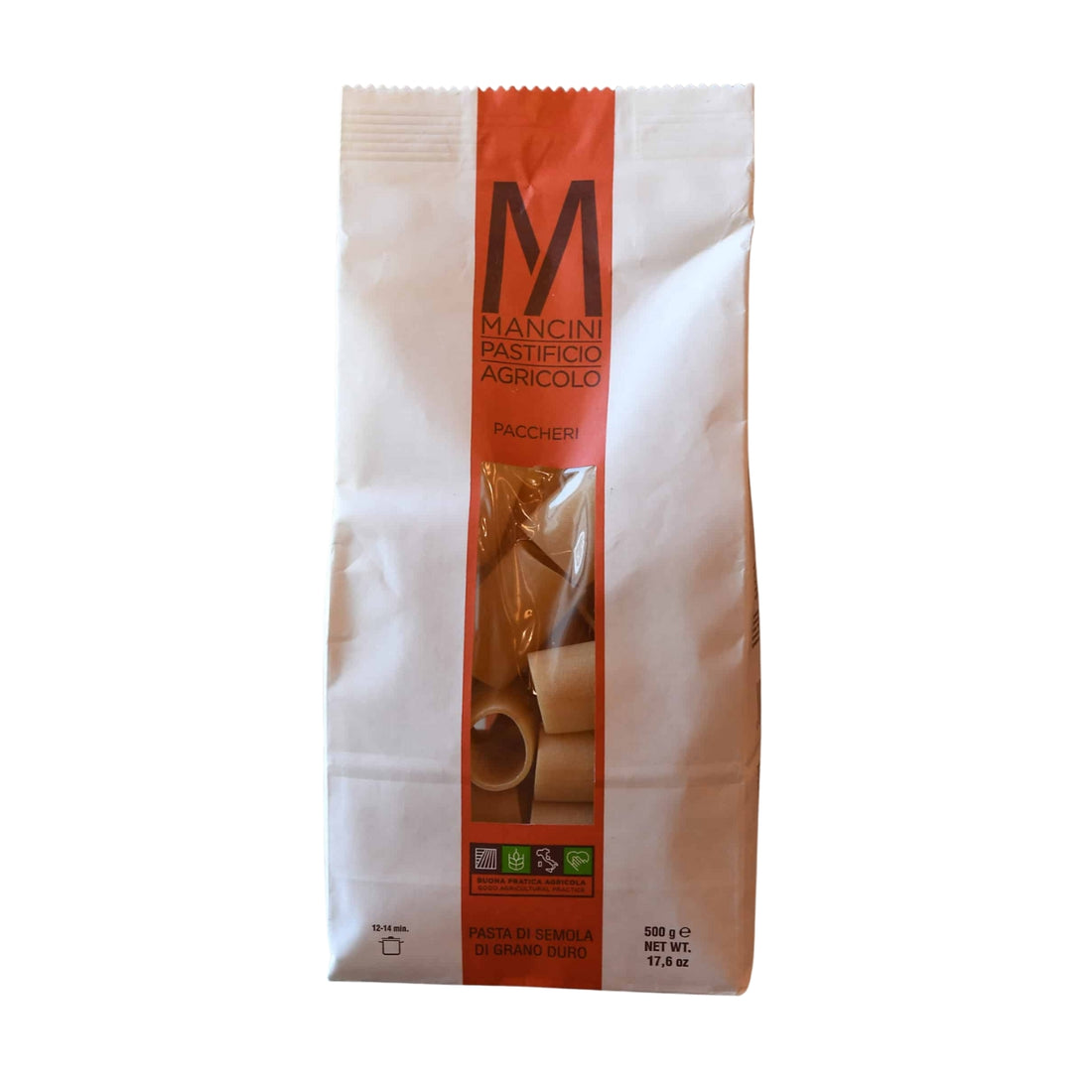 Paccheri Pasta Mancini 500 gram