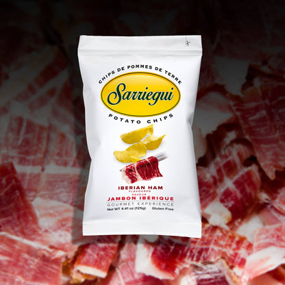 Chips met authentieke iberische ham smaak 125 g