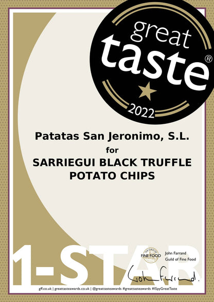 Chips met zwarte truffelsmaak 125 g