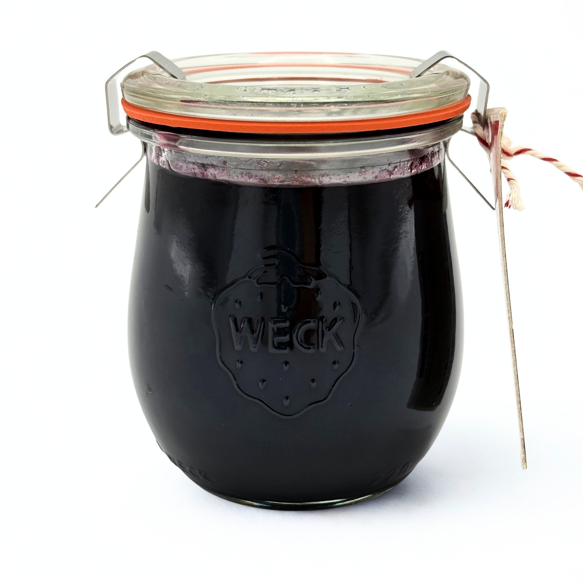 blauwe bessen confituur 240g weck
