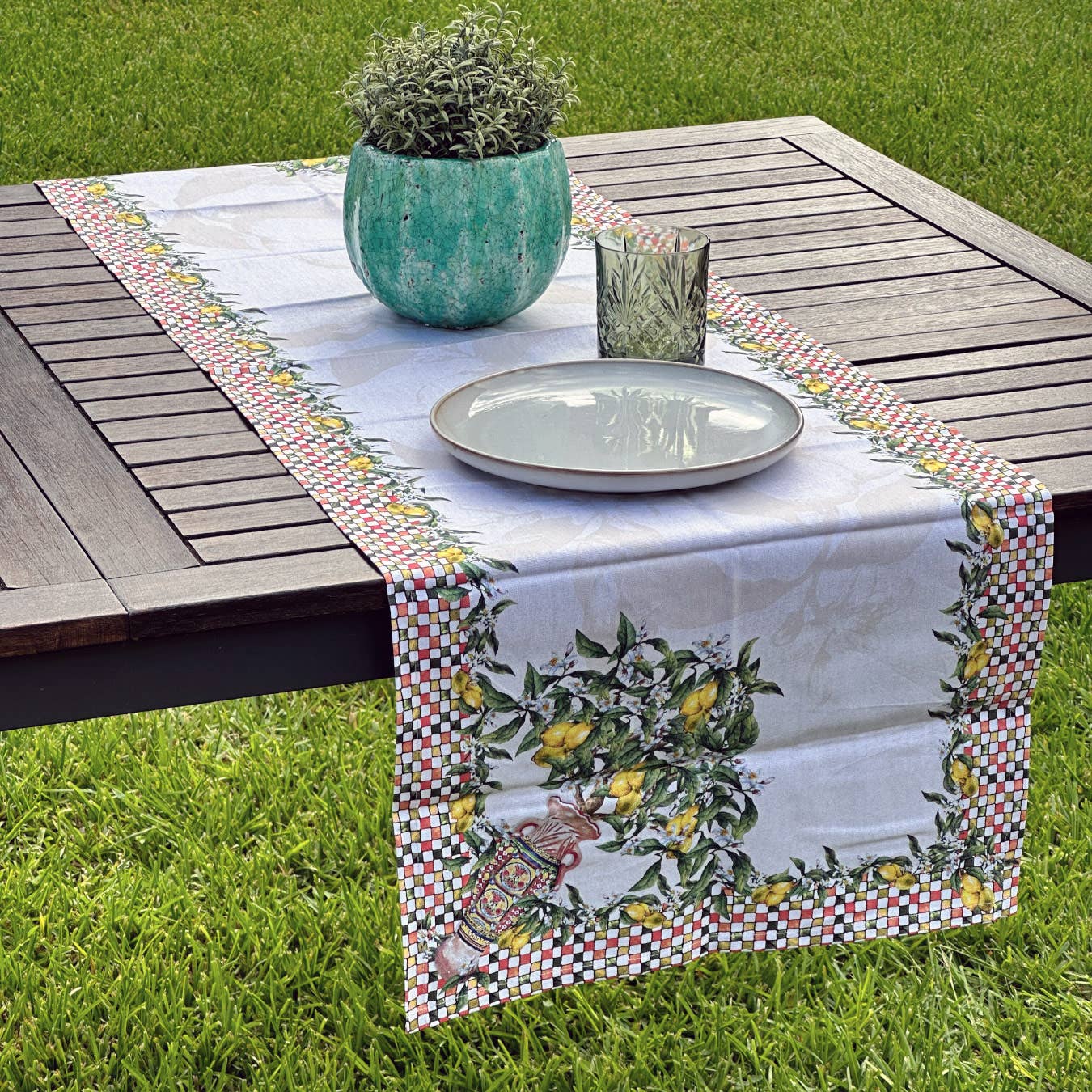 Runner Lemon 45x150 cm - Sicilian vibes-collectie