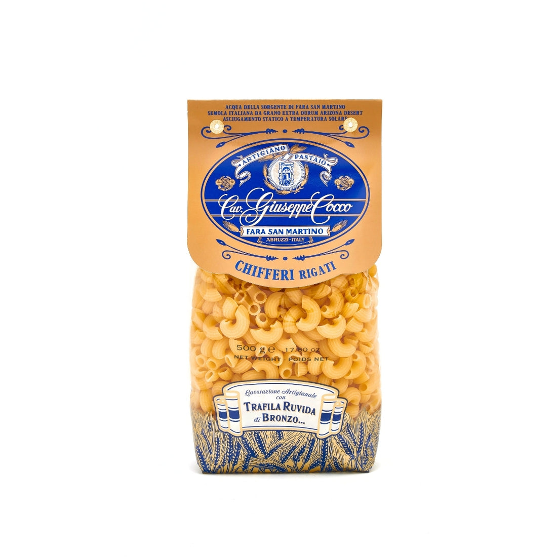 chifferi rigati giuseppe pasta cocco 500g