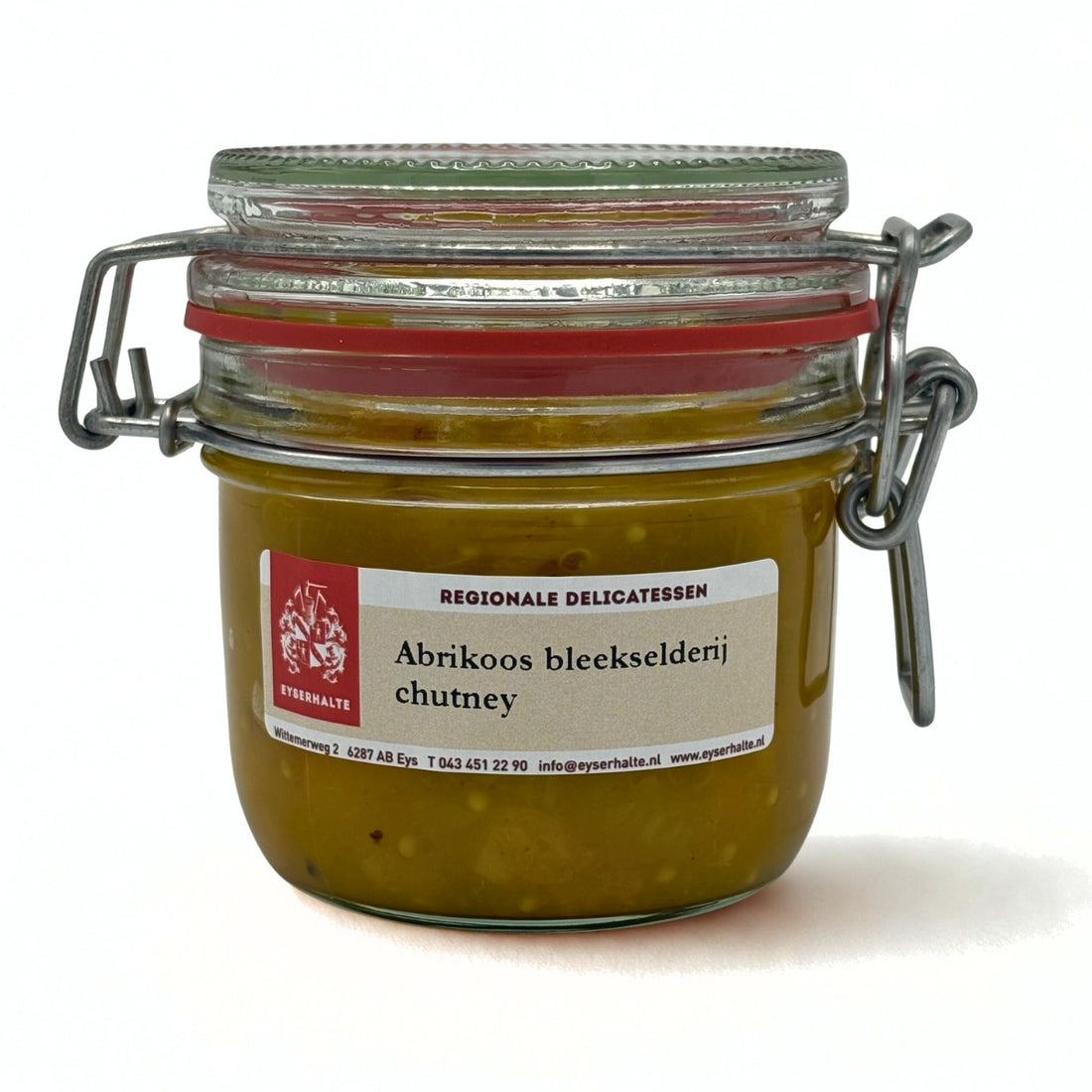 chutney abrikoos bleekselderij weck 220g