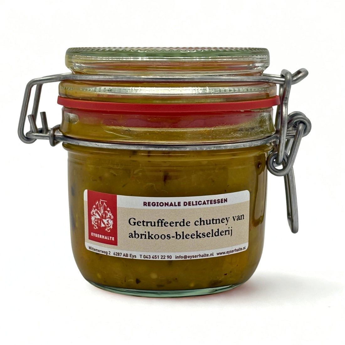 chutney truffel abrikoos bleekselderij weck 220g