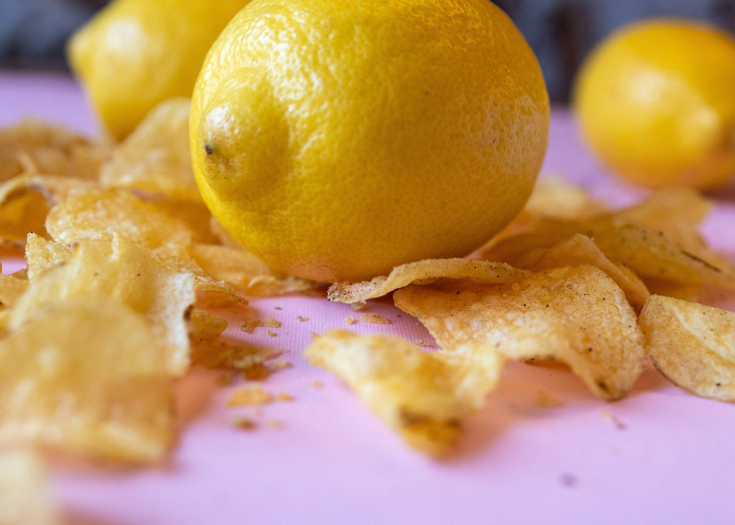 Aardappelchips 125 g met citroen- en peper smaak