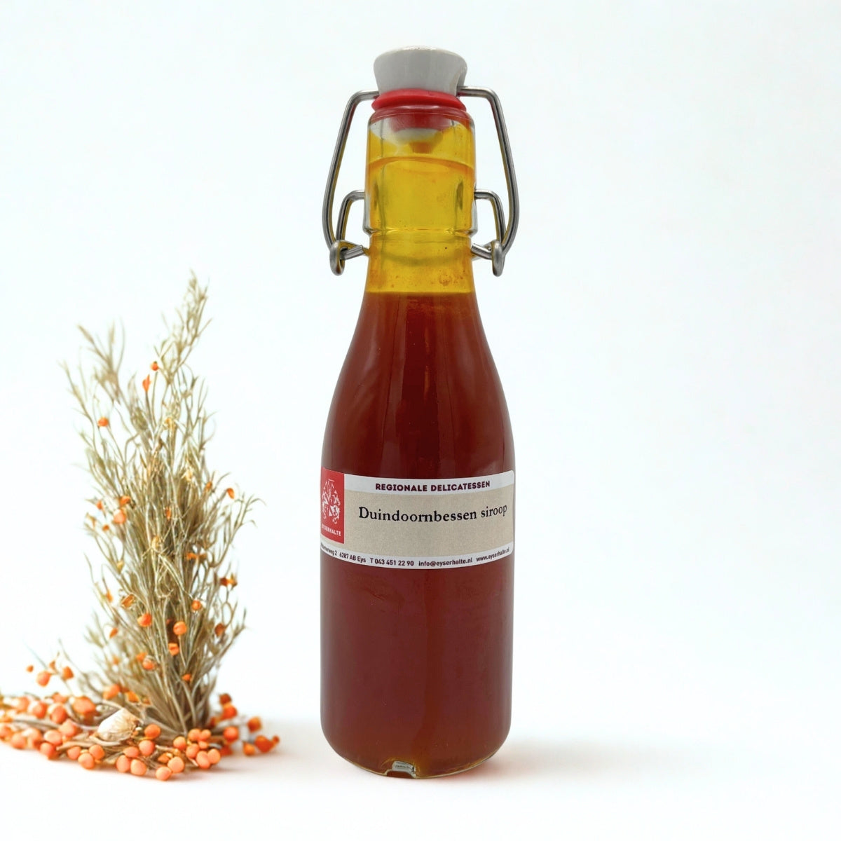 Duindoornbessensiroop