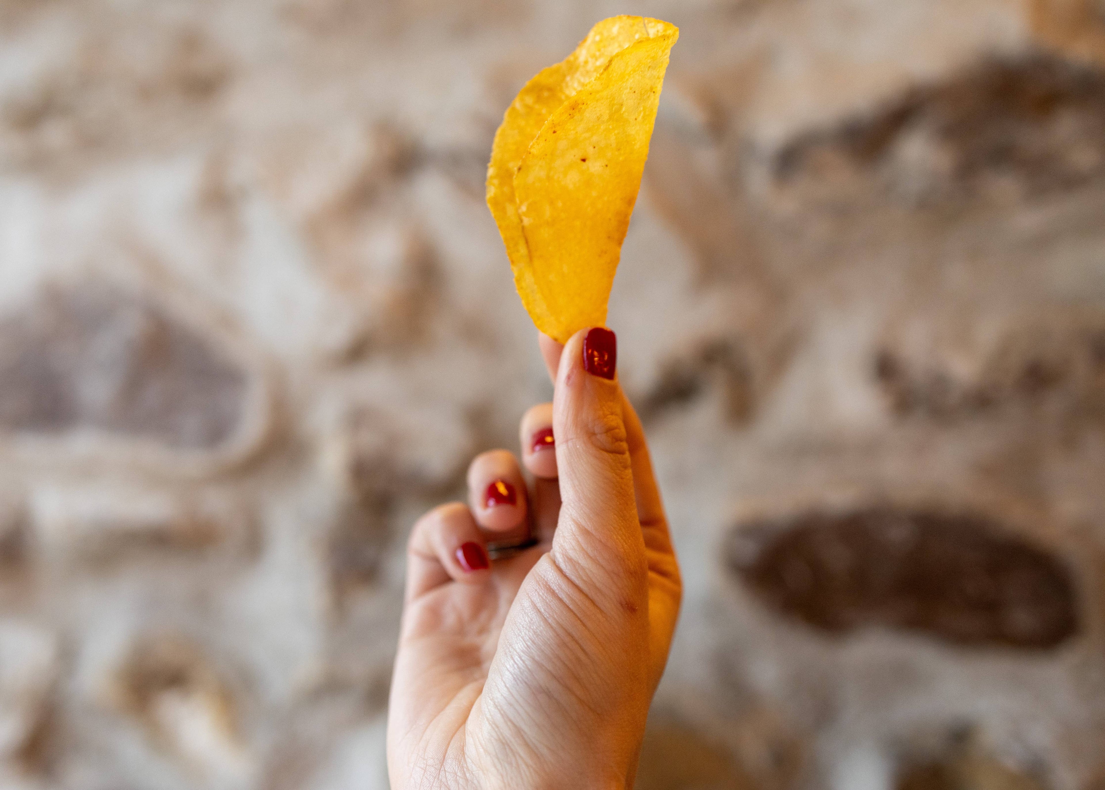 AARDAPPELCHIPS 125 G GEMBER SMAAK