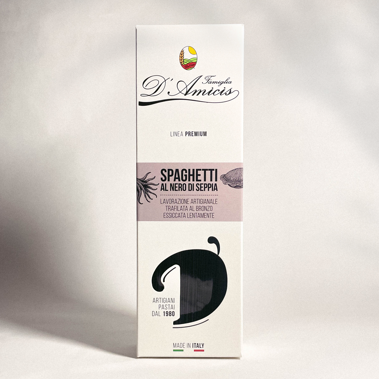 Spaghetti al nero di seppia (500g)