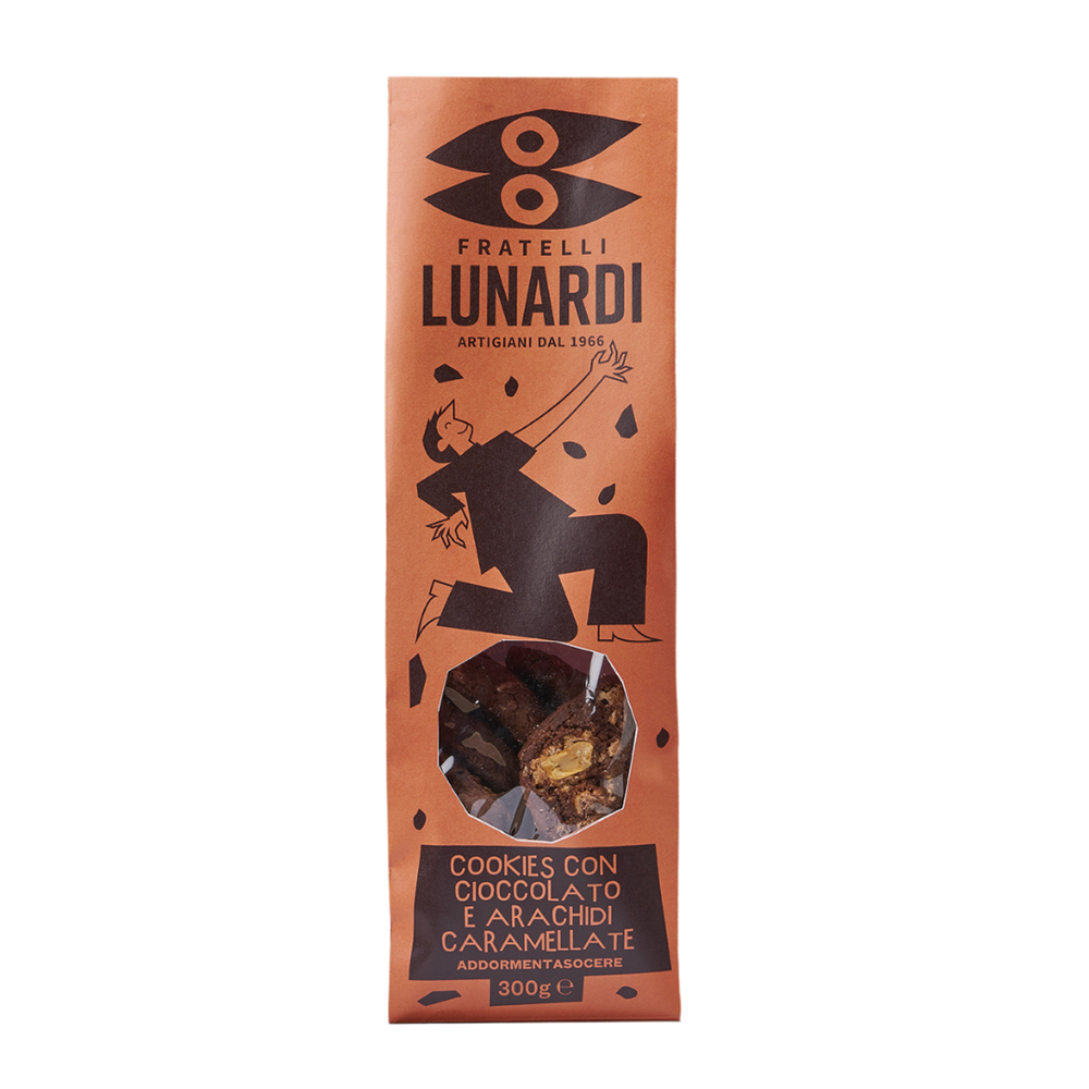 Addormentasocere - Toscaanse koekjes met chocolade en gekarameliseerde pinda&