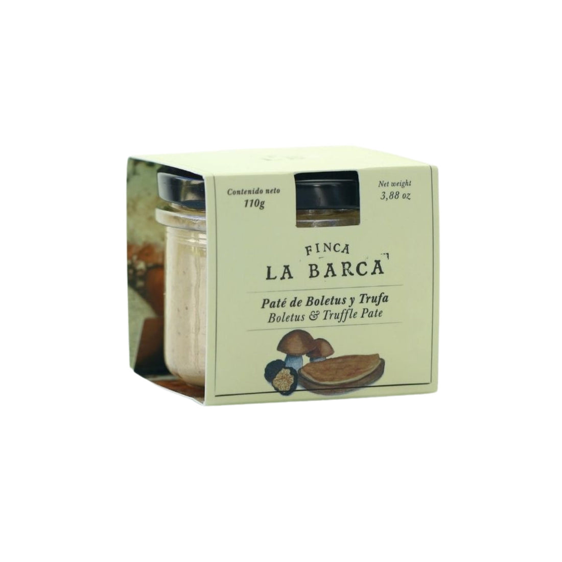 Boletus &amp; Truffel Paté Finca La Barca 110 gr