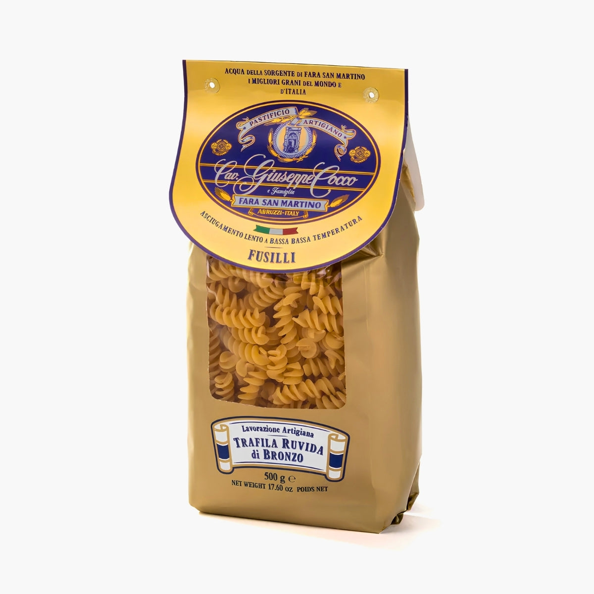 fusilli pasta giuseppe cocco 500g