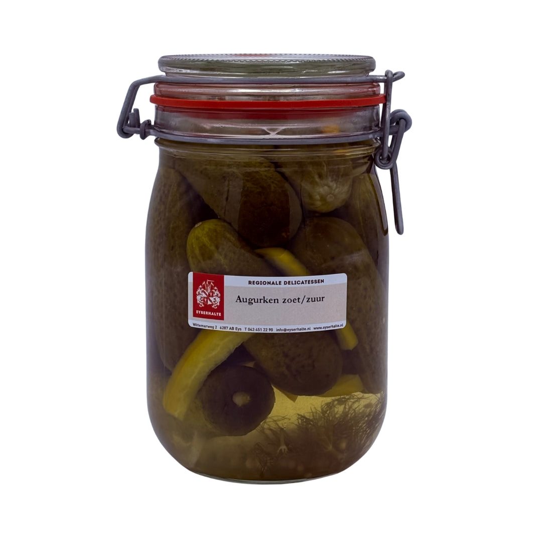 Limburgse Augurken zoet zuur 1000ml