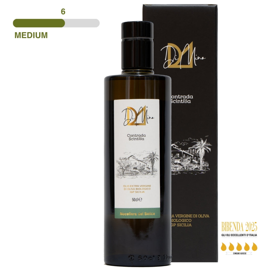 olijfolie di mino nocellara 500ml