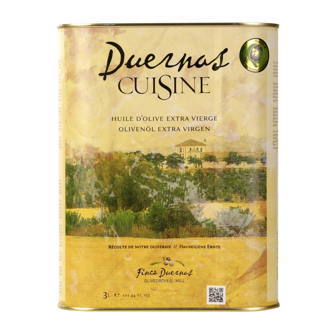 Olijfolie Duernas Cuisine 3 liter