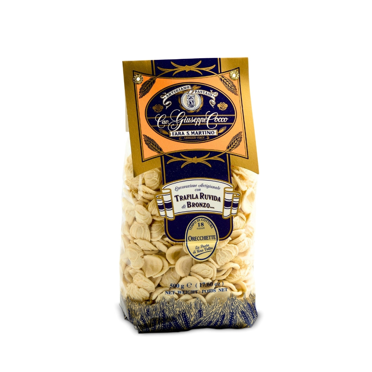 orecchiete pasta giuseppe cocco 500g
