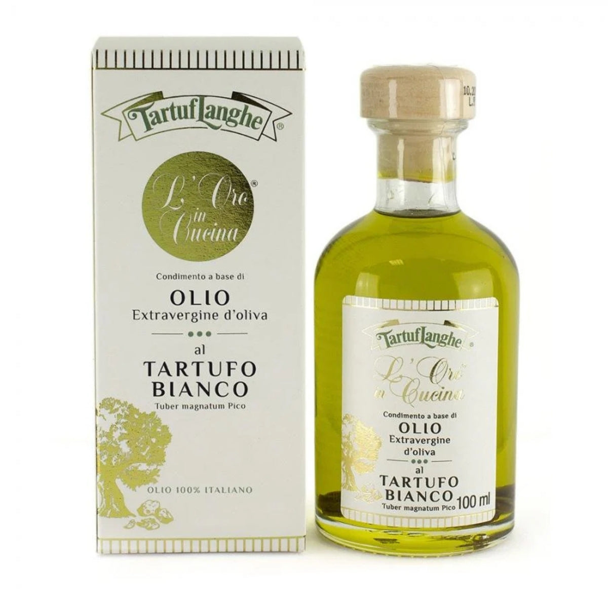 oro in cucina olio extra vergine witte truffel 100ml