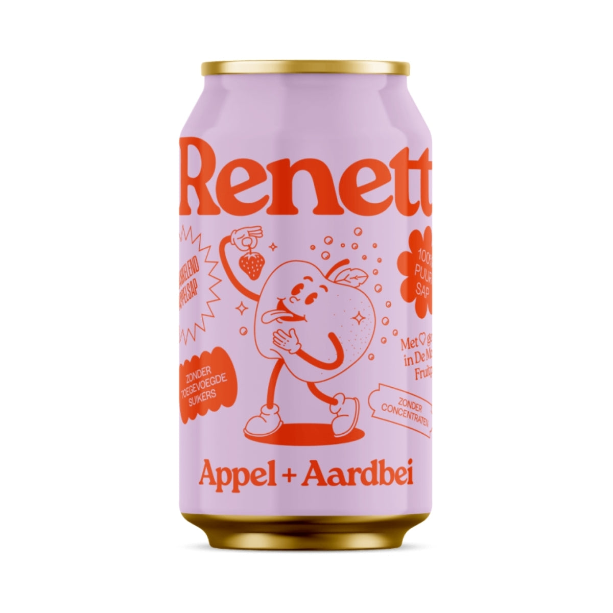 renett sprankelend appel aardbei