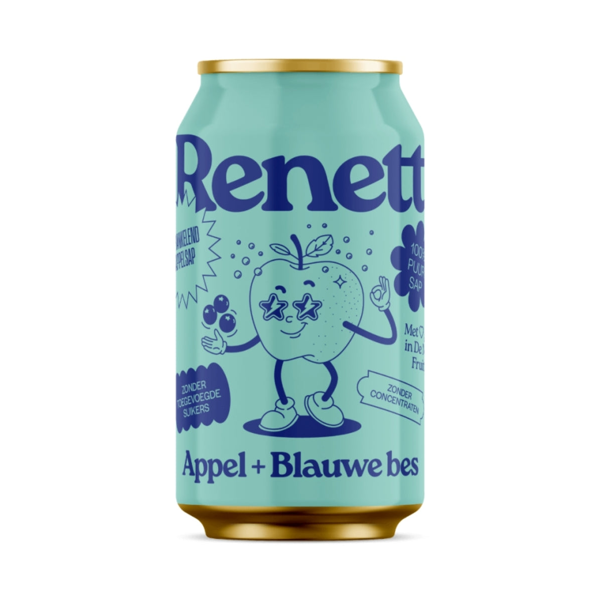 renett sprankelend appel blauwe bessen