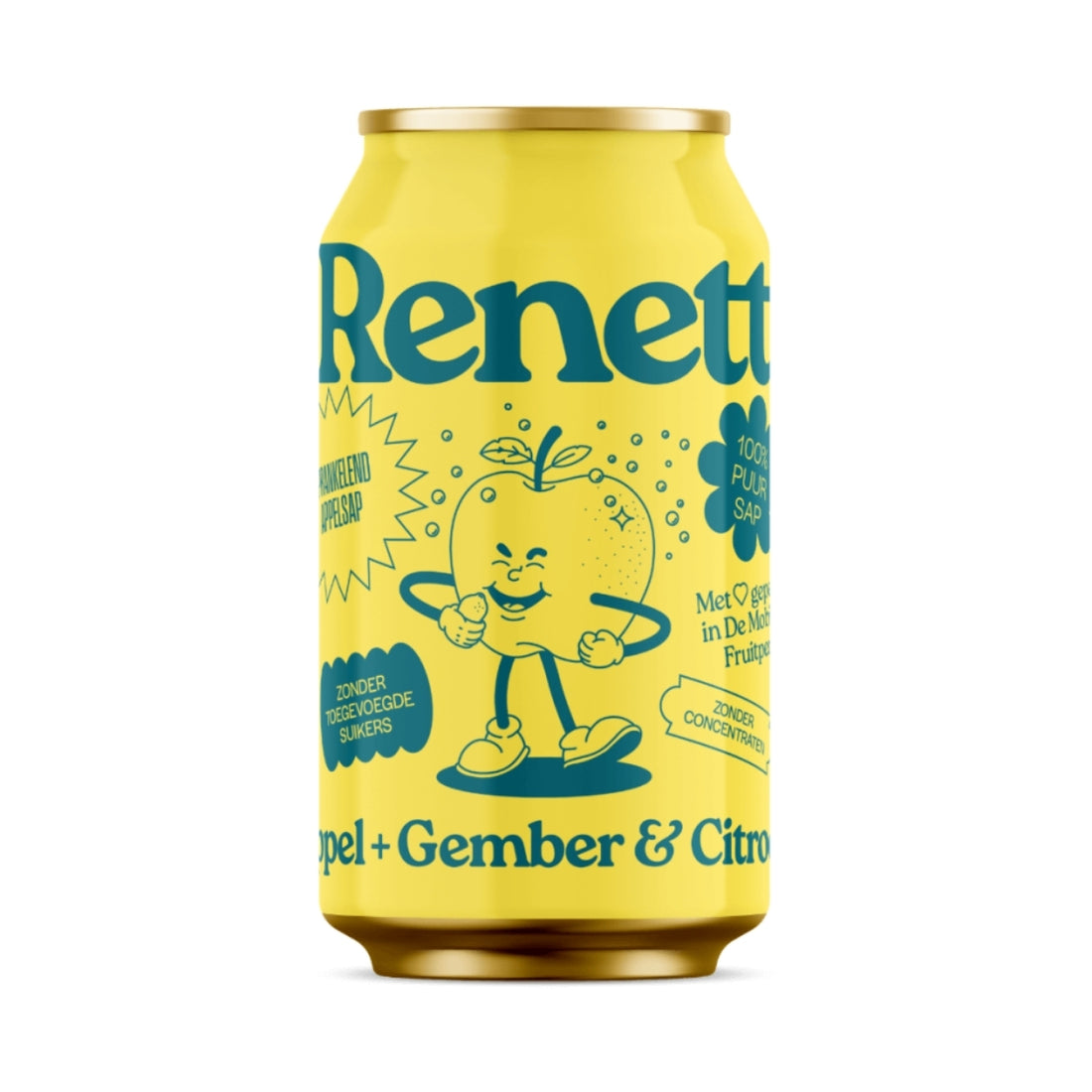renett sprankelend appel gember citroen