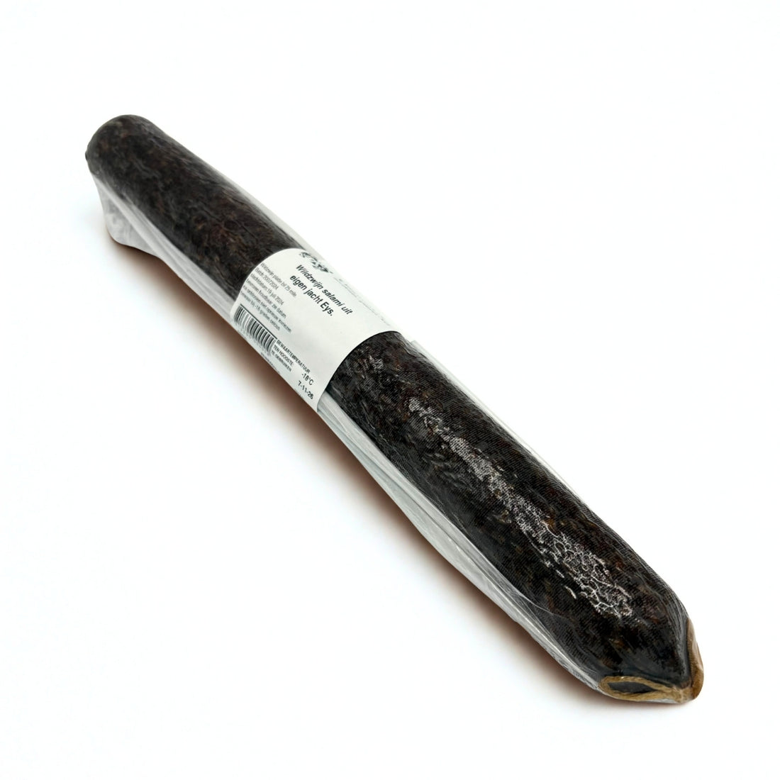 wild zwijn salami ambachtelijk gerookt 500g