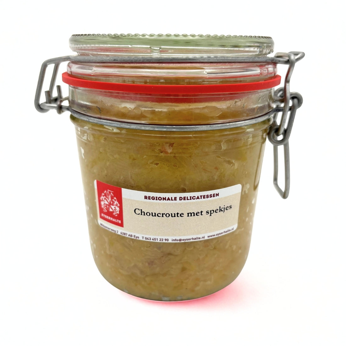 zuurkool met spekjes choucroute 440g